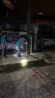 ไฟล์แนบ งานบริการฯ ระดมทีมสำรวจหาท่อแตกรั่ว หลังพบน้ำจ่ายสูงในพื้นที่ให้บริการ กปภ.สาขากำแพงเพชร