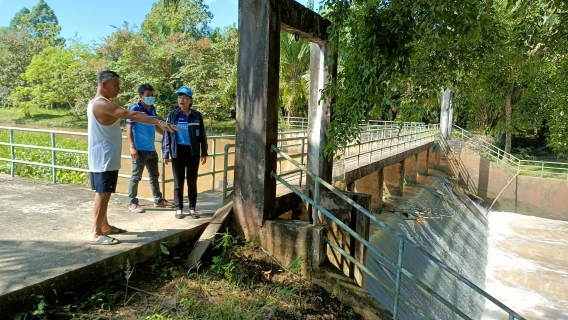 ไฟล์แนบ การประปาส่วนภูมิภาคสาขาคลองท่อม ลงพื้นที่&#8203;ติดตามสถานการณ์น้ำ บริเวณคลองสินปุน หน่วยบริการลำทับ 