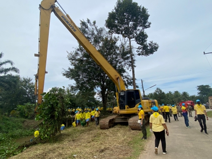 ไฟล์แนบ การประปาส่วนภูมิภาคสาขาชุมพรร่วมกิจกรรมจิตอาสาพัฒนาเนื่องในวันคล้ายวันสวรรคต พระบาทสมเด็จพระบรมชนกาธิเบศร มหาภูมิพลอดุลยเดชมหาราช บรมนาถบพิตร ณ คลองวังทอง หมู่ที่ 9 ตำบลวังไผ่  อำเภอเมืองชุมพร จังหวัดชุมพร 