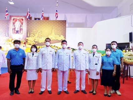ไฟล์แนบ การประปาส่วนภูมิภาคสาขากาญจนดิษฐ์ ร่วมพิธีวางพวงมาลาเพื่อน้อมรำลึก ในพระมหากรุณาธิคุณ พระบาทสมเด็จพระบรมชนกาธิเบศรมหาภูมิพลอดุลยเดชมหาราชบรมนาถบพิตรเนื่องในวัน คล้ายวันสวรรคต 