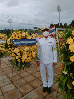 ไฟล์แนบ กปภ.สาขาระนอง เข้าร่วมพิธีน้อมรำลึกในพระมหากรุณาธิคุณ เนื่องในวันคล้ายวันสวรรคต พระบาทสมเด็จพระบรมชนกาธิเบศร มหาภูมิพลอดุลยเดชมหาราช บรมนาถบพิตร 13 ตุลาคม 2565