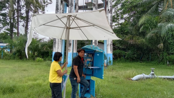 ไฟล์แนบ การประปาส่วนภูมิภาคสาขาคลองท่อม ลงพื้นที่&#8203;สำรวจหาท่อแตกรั่ว บริเวณพื้นที่ตำบลคลองท่อมใต้