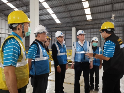 ไฟล์แนบ ผู้ว่าการการประปาส่วนภูมิภาค พร้อมด้วยคณะผู้บริหารเดินทางไปตรวจเยี่ยมสถานีผลิตน้ำโพธาราม ในพื้นที่ กปภ.ข.๓