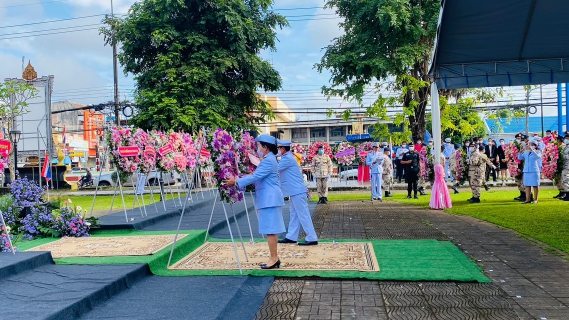 ไฟล์แนบ การประปาส่วนภูมิภาคสาขาชุมพร เข้าร่วมพิธีวางพวงมาลา เนื่องในวันปิยมหาราช ประจำปี 2565