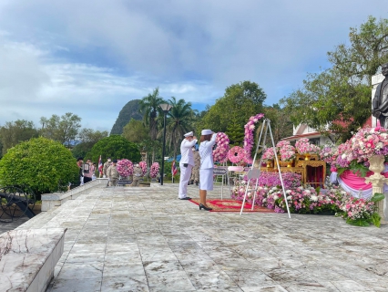 ไฟล์แนบ การประปาส่วนภูมิภาคสาขาพังงา ร่วมพิธีวางพวงมาลา  เนื่องในวันคล้ายวันสวรรคตพระบาทสมเด็จพระจุลจอมเกล้าเจ้าอยู่หัว 23 ตุลาคม 2565