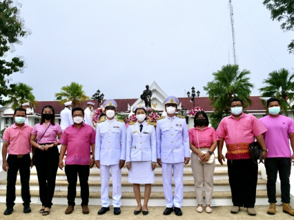 ไฟล์แนบ การประปาส่วนภูมิภาคสาขากระบี่ เข้าร่วมพิธีวางพวงมาลาและพิธีถวายบังคม เนื่องในวันคล้ายวันสวรรคตพระบาทสมเด็จพระจุลจอมเกล้าเจ้าอยู่หัว 23 ตุลาคม 2565