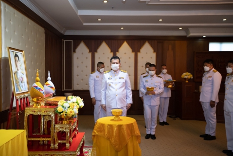 ไฟล์แนบ กปภ.สาขากำแพงเพชร เข้าร่วมพิธีรับมอบสเปรย์แอลกฮอล์พระราชทาน และผ้าไตรให้กับนายอำเภอ