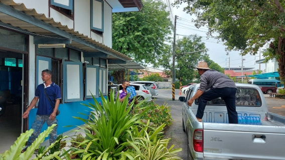 ไฟล์แนบ สนับสนุนน้ำดื่ม ให้ สนง.สาธารณสุขจังหวัดมหาสารคาม