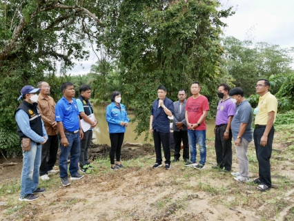 ไฟล์แนบ กปภ.สาขาคลองท่อม ลงพื้นที่แจงรายงานความคืบหน้าประเด็นการติดตามการดำเนินงานโครงการวางท่อน้ำดิบและก่อสร้างแพสูบน้ำแรงต่ำจากสถานีผลิตน้ำคลองท่อม เร่งด่วน แก้ปัญหาความขาดแคลนน้ำดิบ ระหว่างขุดลอกอ่างเก็บน้