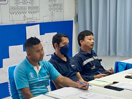ไฟล์แนบ การประปาส่วนภูมิภาคสาขากระบี่ จัดกิจกรรมสนทนายามเช้า (MORNING TALK) ครั้งที่ 1 ประจำปี 2566 พร้อมประชุมสรุปผลการดำเนินงานเพื่อกำหนดแผนและแต่งตั้งคณะทำงานศูนย์ราชการสะดวก (Government Easy Contact Center : GECC ) ประจำปี 2565