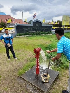 ไฟล์แนบ การประปาส่วนภูมิภาค สาขากาญจนดิษฐ์ ลงพื้นที่ ทำความสะอาด ระบายตะกอนในเส้นท่อจ่ายน้ำ ผ่านหัวดับเพลิงและท่อหน้ามาตรประจำเดือน ตุลาคม 2565