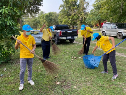 ไฟล์แนบ กปภ.สาขาท่ามะกา เข้าร่วมกิจกรรมจิตอาสาพัฒนาวัดพระแท่นดงรังวรวิหาร หมู่ที่ 10 ตำบลพระแท่น อำเภอท่ามะกา จังหวัดกาญจนบุรี วันจันทร์ที่ 31 ตุลาคม 2565