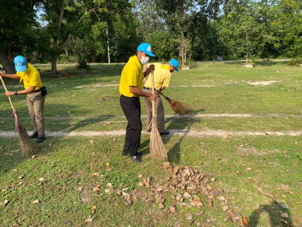 ไฟล์แนบ กปภ.สาขาท่ามะกา เข้าร่วมกิจกรรมจิตอาสาพัฒนาวัดพระแท่นดงรังวรวิหาร หมู่ที่ 10 ตำบลพระแท่น อำเภอท่ามะกา จังหวัดกาญจนบุรี วันจันทร์ที่ 31 ตุลาคม 2565