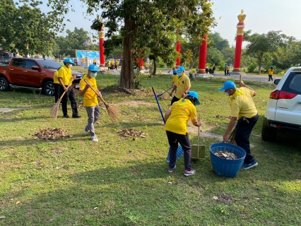 ไฟล์แนบ กปภ.สาขาท่ามะกา เข้าร่วมกิจกรรมจิตอาสาพัฒนาวัดพระแท่นดงรังวรวิหาร หมู่ที่ 10 ตำบลพระแท่น อำเภอท่ามะกา จังหวัดกาญจนบุรี วันจันทร์ที่ 31 ตุลาคม 2565