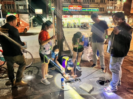 ไฟล์แนบ ประปาแม่กลอง ร่วมแรงร่วมใจ สำรวจหาท่อแตกรั่วลดน้ำสูญเสียเราทุกคนช่วยกันได้