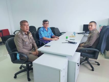 ไฟล์แนบ กปภ.สาขาภูเก็ตเข้าพบนายอำเภอกะทู้ ผู้กำกับการสถานีตำรวจภูธรกะทู้ นายกองค์การบริหารส่วนตำบลเกาะแก้ว และนายกเทศมนตรีตำบลศรีสุนทร  ในโอกาสย้ายมาดำรงตำแหน่งใหม่  