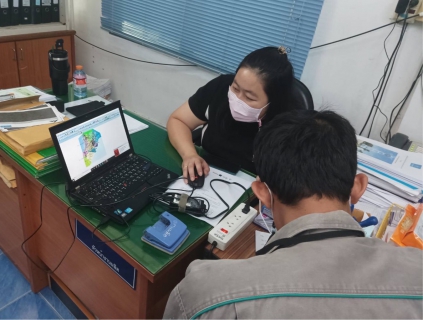 ไฟล์แนบ กปภ.สาขาสมุทรสงคราม On The Job Training โปรแกรมระบบสารสนเทศทางภูมิศาสตร์  Wmap โดย งานแผนที่แนวท่อ  กองระบบจำหน่าย  กปภ.ข.3