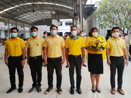 ไฟล์แนบ กปภ.สาขาสมุทรสาคร เข้าร่วมพิธีวันพระบิดาฝนหลวง ประจำปี 2565