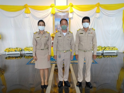 ไฟล์แนบ การประปาส่วนภูมิภาคสาขาสุพรรณบุรี ร่วมพิธีถวายราชสักการะวางพานพุ่มดอกไม้สดแด่ พระบาทสมเด็จพระบรมชนกาธิเบศร มหาภูมิพลอดุลยเดชมหาราช บรมนาถบพิตร เนื่องในวันพระบิดาแห่งฝนหลวง ประจำปี 2565 