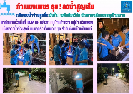 ไฟล์แนบ กำแพงเพชร ลุย ! ลดน้ำสูญเสีย หลังพบน้ำจ่ายสูงขึ้น มั่นใจ ! พลังทีมเวิร์ค นำพาองค์กรบรรลุเป้าหมาย