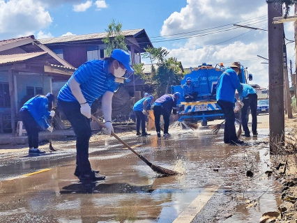 ไฟล์แนบ การประปาส่วนภูมิภาค (กปภ.) สาขาอุบลราชธานี ร่วมโครงการ ๕ส. ทำความสะอาดหลังน้ำลด  ฟื้นฟูพื้นที่ประสบอุทกภัยจังหวัดอุบลราชธานี ณ วัดพระหฤทัย บ้านทัพไทย ตำบลแจระแม อำเภอเมือง