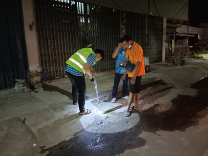 ไฟล์แนบ กปภ.สาขาสวรรคโลก ดำเนินกิจกรรมลดน้ำสูญเสียเชิงรุก