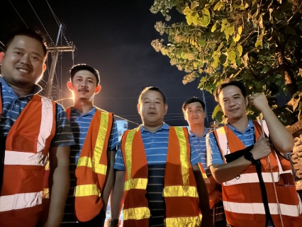 ไฟล์แนบ ทีมบริการ กปภ.สาขากำแพงเพชร ตะลุย ! หาท่อแตกรั่ว 