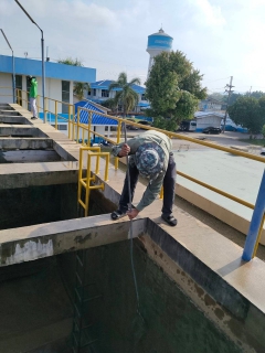 ไฟล์แนบ กปภ.สาขากาญจนบุรี ล้างถังตกตะกอนโรงกรองน้ำ ประจำเดือน พฤศจิกายน 2565 