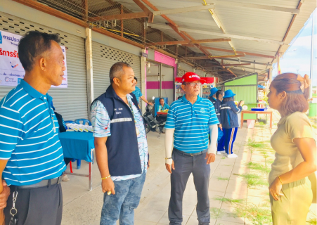 ไฟล์แนบ การประปาส่วนภูมิภาคสาขาบ้านนาสาร ลงพื้นที่รับคำร้องขอติดตั้งมิเตอร์ประปานอกสถานที่ ณ หน่วยบริการอำเภอเวียงสระ 