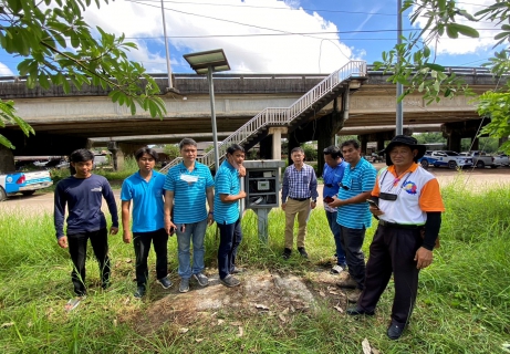 ไฟล์แนบ การประปาส่วนภูมิภาคสาขาขลุง ลงพื้นที่ทำ Step test สำรวจหาท่อแตก-รั่วเชิงรุก ครั้งที่ 6 บริเวณตำบลบ่อ และตำบลวันยาว 