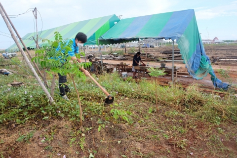 ไฟล์แนบ กปภ.สาขารังสิต(พ) ร่วมโครงการ โคก หนอง นา สัปปายะและรมณียสถาน สถานปฏิบัติธรรมสมเด็จพระสังฆราช (อมพรมหาเถร) ของสำนักงานทรัพยากรธรรมชาติและสิ่งแวดล้อมจังหวัดปทุมธานี