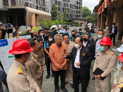 ไฟล์แนบ กปภ.ข.9 ลงพื้นที่และให้ข้อมูลแก่ พลเอกอนุพงษ์ เผ่าจินดา รัฐมนตรีว่าการกระทรวงมหาดไทย โดยรายงานความก้าวหน้าการดำเนินโครงการพัฒนาเมือง และ การจัดระเบียบสายไฟฟ้าและสายสื่อสารในพื้นที่ถนนนิมมานเหมินทร์ อ.เมืองเชียงใหม่ จ.เชียงใหม่