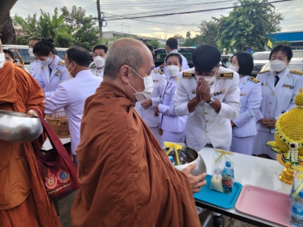 ไฟล์แนบ กปภ.สาขาท่ามะกา ร่วมพิธีทำบุญตักบาตรถวายเป็นเป็นพระราชกุศล, พิธีวางพานพุ่มดอกไม้และพิธีถวายบังคม  เนื่องในวันคล้ายวันพระบรมราชสมภพ พระบาทสมเด็จพระบรมชนกาธิเบศร มหาภูมิพลอดุลยเดชมหาราช บรมนาถบพิตร วันชาติ และวันพ่อแห่งชาติ ประจำปี 2565