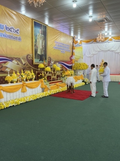 ไฟล์แนบ กปภ.สาขาสามพราน ร่วมพิธี ทำบุญตักบาตรถวายพระราชกุศล,พิธีวางพานพุ่มดอกไม้และพิธีถวายบังคม" เนื่องในวันคล้ายวันพระบรมราชสมภพ พระบาทสมเด็จพระบรมชนกาธิเบศร มหาภูมิพลอดุลยเดชมหาราช บรมนาถบพิตร วันชาติ และวันพ่อแห่งชาติ ประจำปี 2565