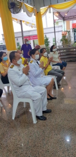 ไฟล์แนบ กปภ.สาขาสามพราน ร่วมพิธี ทำบุญตักบาตรถวายพระราชกุศล,พิธีวางพานพุ่มดอกไม้และพิธีถวายบังคม" เนื่องในวันคล้ายวันพระบรมราชสมภพ พระบาทสมเด็จพระบรมชนกาธิเบศร มหาภูมิพลอดุลยเดชมหาราช บรมนาถบพิตร วันชาติ และวันพ่อแห่งชาติ ประจำปี 2565
