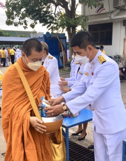 ไฟล์แนบ กปภ.สาขาพนมทวน ร่วมพิธีทำบุญตักบาตรเพื่อถวายเป็นพระราชกุศล, พิธีวางพานพุ่มและพิธีถวายบังคม เพื่อถวายราชสดุดี เนื่องในวันคล้ายวันพระบรมราชสมภพ พระบาทสมเด็จพระบรมชนกาธิเบศร มหาภูมิพลอดุลยเดชมหาราช บรมนาถบพิตร วันดินโลก วันชาติ และวันพ่อแห่งชาติ วันที่ 5 ธันวาคม 2565