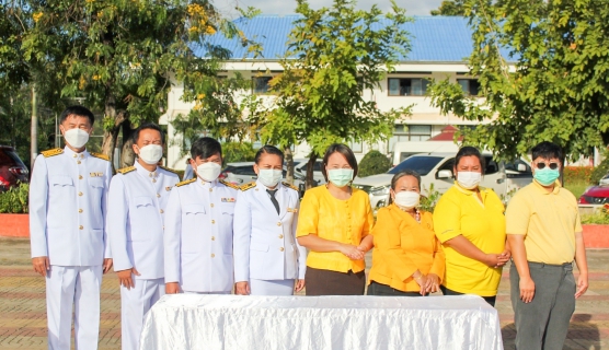 ไฟล์แนบ การประปาส่วนภูมิภาคสาขากระนวน  ร่วมทำบุญตักบาตรถวายพระราชกุศลและวางพานพุ่ม 5 ธันวาคม 2565 
