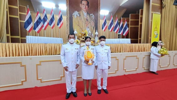 ไฟล์แนบ กปภ.สาขาคลองท่อม เข้าร่วมกิจกรรมเนื่องในวันคล้ายวันพระบรมราชสมภพพระบาทสมเด็จพระบรมชนกาธิเบศร มหาภูมิพลอดุลยเดชมหาราช บรมนาถบพิตร วันชาติ และวันพ่อแห่งชาติ 5 ธันวาคม 2565 โดยในเวลา 8.20 น.ได้เข้าร่วมพิ