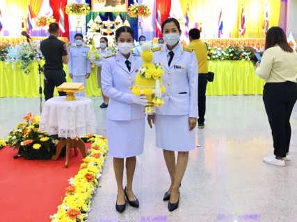 ไฟล์แนบ การประปาส่วนภูมิภาคสาขากระบี่ ร่วมพิธีถวายพานพุ่มดอกไม้และถวายบังคม เนื่องในวันคล้ายวันพระบรมราชสมภพของ พระบาทสมเด็จพระบรมชนกาธิเบศร มหาภูมิพลอดุลยเดชมหาราช บรมนาถบพิตร และวันพ่อแห่งชาติ
