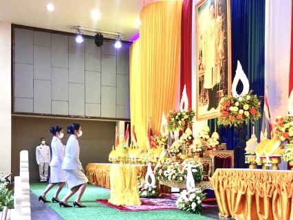 ไฟล์แนบ การประปาส่วนภูมิภาคสาขากระบี่ ร่วมพิธีถวายพานพุ่มดอกไม้และถวายบังคม เนื่องในวันคล้ายวันพระบรมราชสมภพของ พระบาทสมเด็จพระบรมชนกาธิเบศร มหาภูมิพลอดุลยเดชมหาราช บรมนาถบพิตร และวันพ่อแห่งชาติ