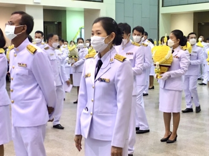 ไฟล์แนบ การประปาส่วนภูมิภาคสาขากระบี่ ร่วมพิธีถวายพานพุ่มดอกไม้และถวายบังคม เนื่องในวันคล้ายวันพระบรมราชสมภพของ พระบาทสมเด็จพระบรมชนกาธิเบศร มหาภูมิพลอดุลยเดชมหาราช บรมนาถบพิตร และวันพ่อแห่งชาติ