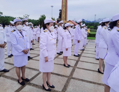 ไฟล์แนบ กปภ.สาขาอ่าวลึก เข้าร่วมพิธีถวายพานพุ่มดอกไม้และถวายบังคม เนื่องในวันคล้ายวันพระบรมราชสมภพ พระบาทสมเด็จพระบรมชนกาธิเบศร มหาภูมิพลอดุลยเดชมหาราช บรมนาถ