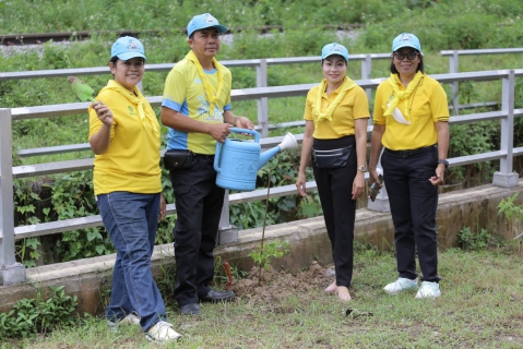 ไฟล์แนบ การประปาส่วนภูมิภาคสาขาทุ่งสง เข้าร่วมกิจกรรมจิตอาสา ปลูกต้นทองอุไร และทำความสะอาด เนื่องในวันคล้ายวันพระบรมราชสมภพ พระบาทสมเด็จพระบรมชนกาธิเบศร วันชาติ และวันพ่อแห่งชาติ