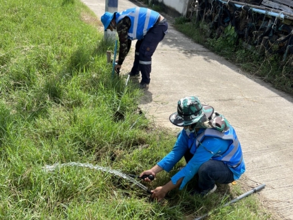 ไฟล์แนบ กปภ.สาขากุยบุรีลงพื้นที่สำรวจหาท่อแตก/รั่ว เพื่อลดน้ำสูญเสียและเพิ่มปริมาณน้ำจำหน่าย