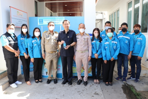 ไฟล์แนบ กปภ.สาขากาญจนบุรี เข้าร่วมประชุมการตรวจเยี่ยมและมอบนโยบายการปฏิบัติราชการ ของผู้ว่าราชการจังหวัดกาญจนบุรี พร้อมให้บริการน้ำดื่ม