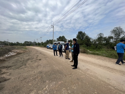ไฟล์แนบ กปภ.สาขาสมุทรสงคราม ร่วมกับ กองแผนกลยุทธ์และวิศวกรรมทรัพยากรน้ำ ฝ่ายทรัพยากรน้ำ ลงพื้นที่สำรวจวางแผนงานก่อสร้างสถานีผลิตจ่ายน้ำประปา บริเวณโครงการแก้มลิงทุ่งหิน 