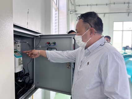 ไฟล์แนบ กปภ.สาขาสมุทรสงคราม คุมเข้มการจ่ายน้ำประปาอย่างใกล้ชิด ณ สถานีจ่ายน้ำแพรกหนามแดง มั่นใจพร้อมให้บริการน้ำประปาอย่างต่อเนื่อง 