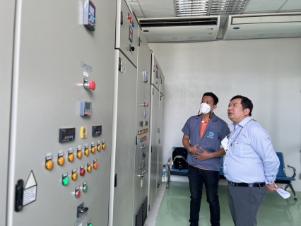 ไฟล์แนบ กปภ.สาขาสมุทรสงคราม คุมเข้มการจ่ายน้ำประปาอย่างใกล้ชิด ณ สถานีจ่ายน้ำแพรกหนามแดง มั่นใจพร้อมให้บริการน้ำประปาอย่างต่อเนื่อง 