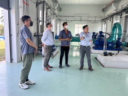 ไฟล์แนบ กปภ.สาขาสมุทรสงคราม คุมเข้มการจ่ายน้ำประปาอย่างใกล้ชิด ณ สถานีจ่ายน้ำแพรกหนามแดง มั่นใจพร้อมให้บริการน้ำประปาอย่างต่อเนื่อง 