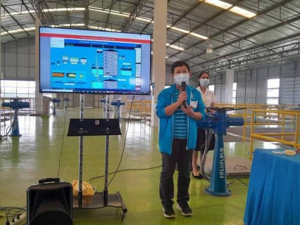 ไฟล์แนบ การประปาส่วนภูมิภาคสาขาอ่าวลึก ได้เข้าศึกษาดูงานและเยี่ยมชมระบบควบคุมและกระบวนการผลิตน้ำของการประปาส่วนภูมิภาคสาขาสุราษฎร์ธานี (ชั้นพิเศษ) ณ โรงกรองน้ำบ้านนาทราย ตำบลหนองไทร อำเภอพุนพิน จังหวัดสุราษฎร์ธานี